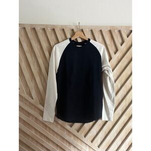Taylor Stitch Baseball Shirt in Navy